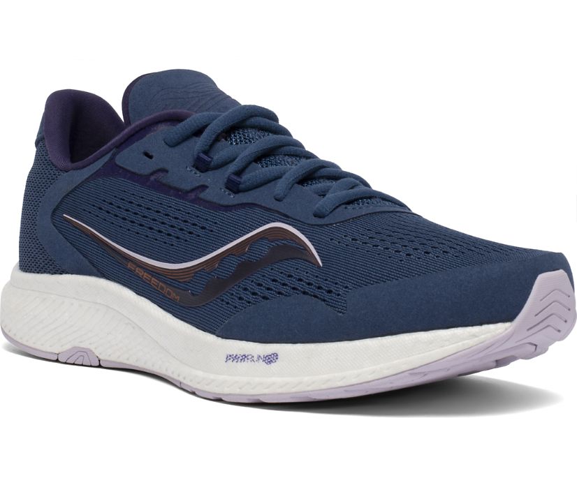 Saucony Freedom 4 Löparskor Dam Marinblå | Sverige 561ZUT